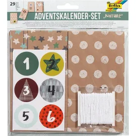 Folia Adventskalender Set Nature 9396