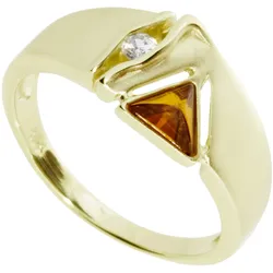 Fingerring OSTSEE-SCHMUCK "Ostsee-Schmuck Ring Benita Ring Benita" Gr. 64, gold (goldfarben), Fingerringe, Damen, Gr. 64 (20,4), Gelbgold 585