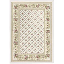THEKO Teppich FLOMI RoseGarden beige multi 60x90 cm