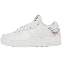 Karl Kani 89 UP Logo PRM White/Multicolor KKFWW000162 1180627 Sneaker Damenschuhe (EU Schuhgrößensystem, Erwachsene, Numerisch, M, 39) - 39 EU