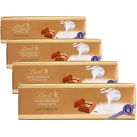 Lindt Schokolade | Vollmilch Extra Tafel | 300g | feinste premium Vollmilch-Schokolade | Schokoladen-Tafel (Packung mit 4)