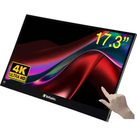 Verbatim PMT-17-4K Touchscreen 17" schwarz
