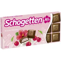 Schogetten Kirsche Hibiskus Schokoladentafel 100 g