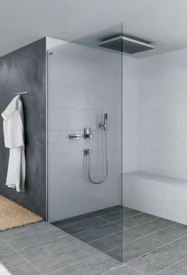 Duscholux Air 2 Walk-In Duschwand 10 mm - Duschkabine