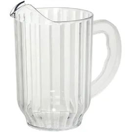ILSA Bierkaraffe, Polycarbonat, transparent, bruchsicher, Fassungsvermögen 1,8 Liter
