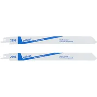 WOLFCRAFT Säbelsägeblatt Blech Stahl Rohre 1,5-4 mm 2 Stück