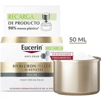 Eucerin, Gesichtscreme, Hyaluron-Filler Elasticity (Night Cream, Refill, 50 mL) (50 ml, Nachtcreme)