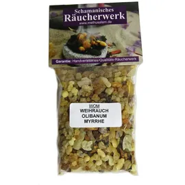 mytobaq Räuchern GEGEN Negative Energie 7-TLG Set energetische HAUSREINIGUNG mit RÄUCHERMISCHUNG + WEIHRAUCH & MYRRHE, Räucherschale, Räucherkohle, Anl...