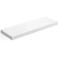 Songmics Wandboard 60 x 20 x 3,8 cm Weiß