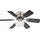 GLOBO Ugo 76 cm Deckenventilator nickel matt/buche/graphit mit Licht