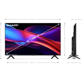 Sharp 43GD2225E 43" Full HD LED Roku TV