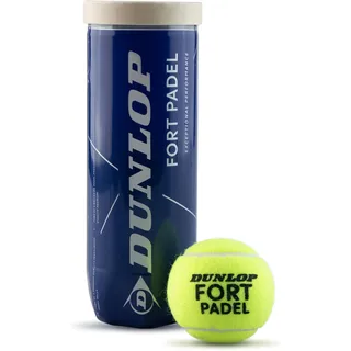 Dunlop Fort Padel – FIP-zugelassene Padel Bälle für Turnierspiele