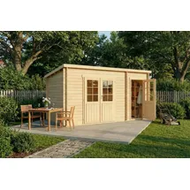 Alpholz Gartenhaus Maria 4,50 x 2,50 m Beige