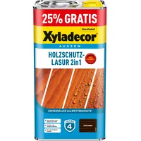 Xyladecor Holzschutzlasur 2in1 4+1L gratis palisander Aktionsgebinde 25% Gratis!