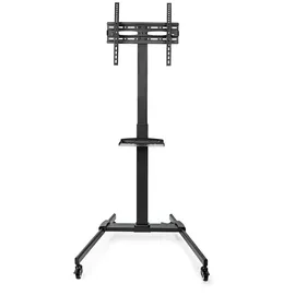 Nedis TV Bodenständer 32-55" 73 x 172,5 x 71,5 cm Schwarz Metall/Stahl