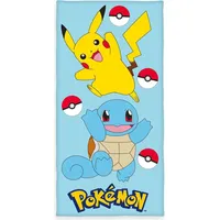 Herding Pokemon Velour Pikachu & Squirtle 75x150 cm