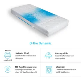 Home Deluxe Ortho Dynamic 100 x 200 cm H1-H2