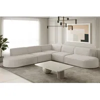 Fun Möbel Ecksofa Designersofa Palma Ascot Beige Universal