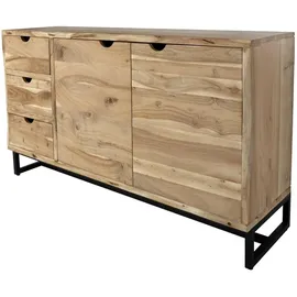 SAM Outillage Sideboard Kommode Akazienholz naturfarben massiv 145 x 80 cm Sukhothai