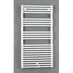Zehnder Design-Handtuchwärmer „Forma Spa“ 49,6 × 116,1 cm in Traffic Black (RAL 9017)