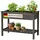 BestLivings Hochbeet 85 x 45 x 81 cm Grau