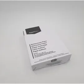 Amazon Basics Druckerpapier, DIN A4, 80 g/m2, 2500 Stück, 5 Packungen mit 500, Weiß