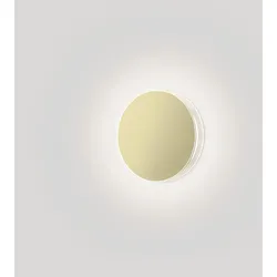 serien lighting Lid Wandleuchte Aluminium champagner eloxiert | warmweiß (3000 K)
