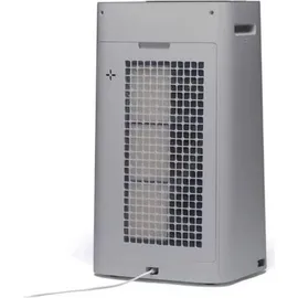 Sharp UA-HG60E-L Luftreiniger mit Luftbefeuchter für Räume bis zu 50 qm, 3-Stufen Filtersystem (Vorfilter, Geruchsfilter, HEPA-Filter), grau