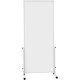 Maul mobiles Whiteboard easy2move 100,0 x 180,0 cm weiß kunststoffbeschichteter Stahl