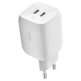 Belkin Dual Netzladegerät 65W PD USB-C, weiß,
