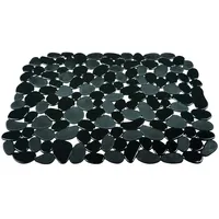 Sanixa PA70507 Design Spülbecken-Einlage schwarz Kunststoff Eckig 40 x