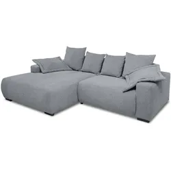 filippo Ecksofa Mio Stoff Mittelgrau