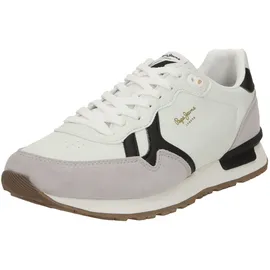 Pepe Jeans Brit Supra Herren Weiß/Grau/Schwarz 40