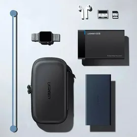 UGREEN 40707, Beuteltasche, EVA (Äthylen-Vinylazetat), Schwarz, 2.5, Jede Marke, Schockresistent, Wasserdicht