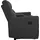 Home Affaire 2-Sitzer HOME AFFAIRE "Daoulas, 2er-Kinosofa, TV-Sessel, Multimedia-Sofa", grau (anthrazit), B:167cm H:102cm T:95cm, Webstoff (95% Polyester 5%Nylon), Sofas, Kinosofa mit Relaxfunktion, Getränkehalter und Stauraum