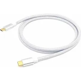 Equip USB-C 0,5 m Weiß/Silber
