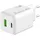 MediaRange 45W USB-A, USB-C GaN Schnellladegerät, weiß