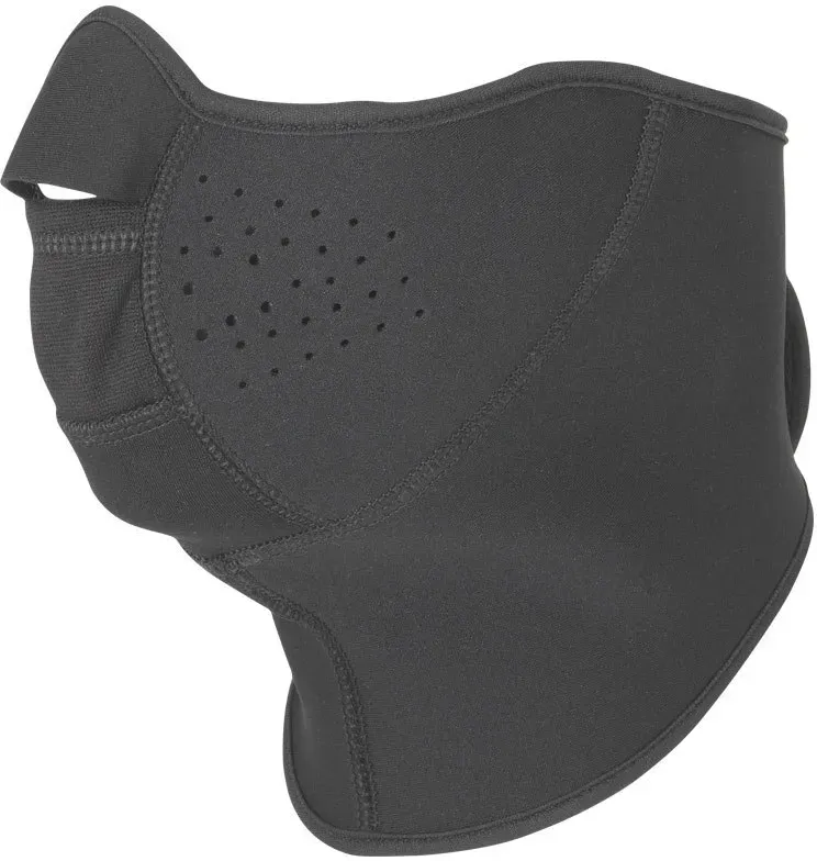 Büse Neoprene Nacken- und Gesichtsschutz, schwarz, Größe L XL für Männer