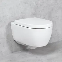 Geberit iCon Wand-WC mit WC-Sitz Weiß
