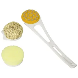 Eschenbach Badaccessoire-Set Weiß/Gelb