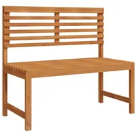 VidaXL Gartenbank 100x50x91 cm Massivholz Akazie