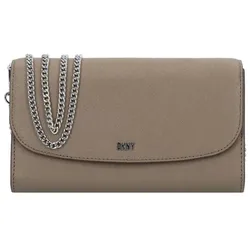 DKNY Sidney Clutch Geldbörse 20 cm  braun