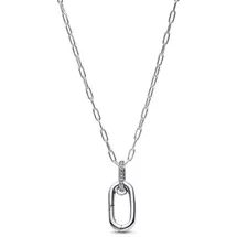 Pandora Kette ME 394086C01-50 Damen-Halskette 925 Silber 50 cm