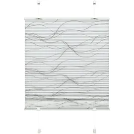 GARDINIA Plissee Katy Wave 70 x 130 cm weiß