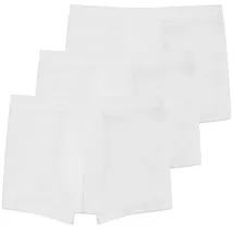 haasis bodywear Boxershorts unifarben weiß XXL 3er Pack