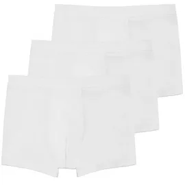 haasis bodywear Boxershorts unifarben weiß XXL 3er Pack