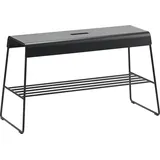 ZONE Denmark A-Bench 78 x 34 x 45 cm Schwarz