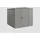 Hörmann Trend-S 2,38 x 2,38 m Graualuminium
