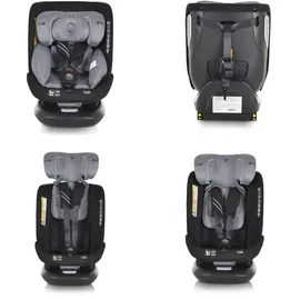 Cangaroo i-Size Kindersitz Quill (40-150cm) Gruppe 0/1/2/3, Isofix, 360° drehbar grau