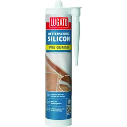 Lugato Wetterschutz-Silicon wie Gummi 310 ml